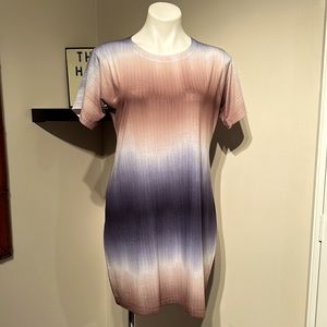 1/2OffSale(was$60) NWT Nally & Millie Dressed Up T-Shirt Style Ombré Shift Dress